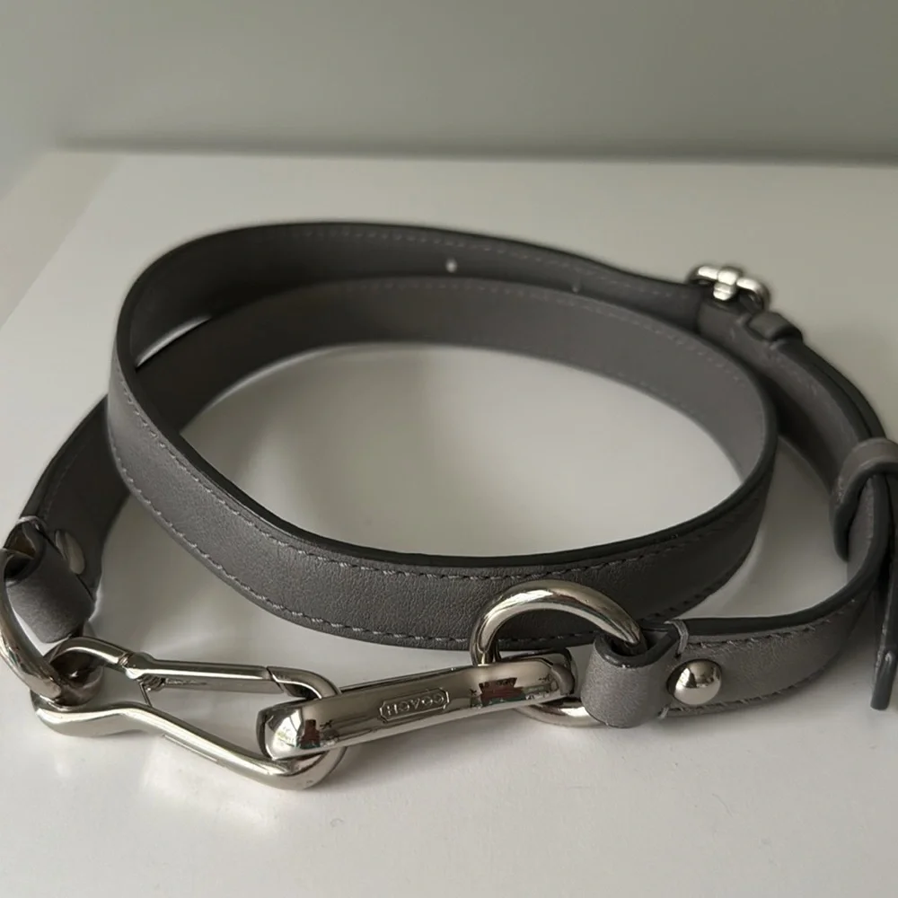 Coach leather strap